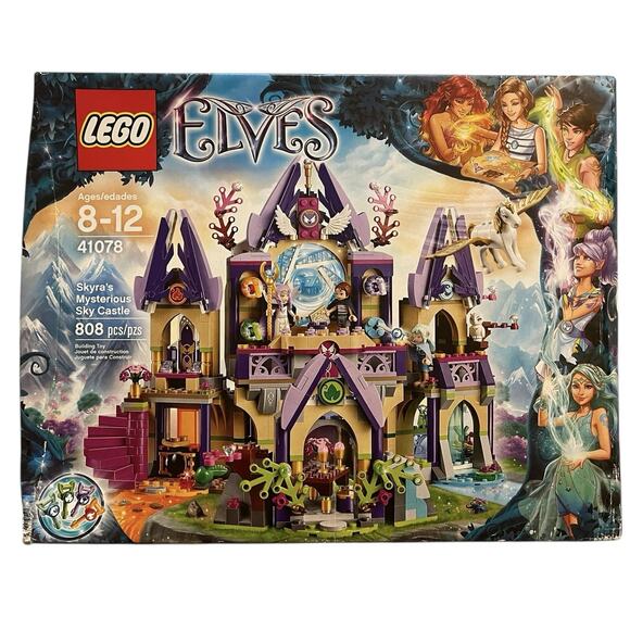 Lego Elves 41078 Skyra's Mysterious Sky Castle Building Kit -Brand New Unopened - Picture 2 of 5